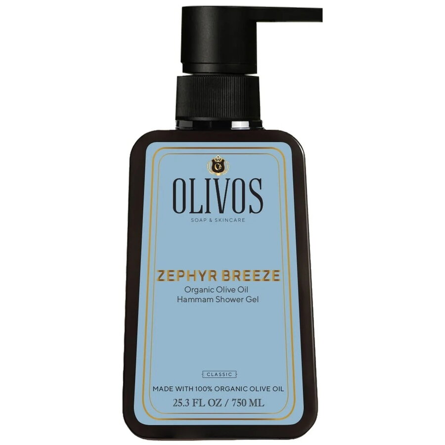 Oferte la Gel de Dus cu Ulei de Masline si Parfum de Hammam Zephyr Breeze 750ml