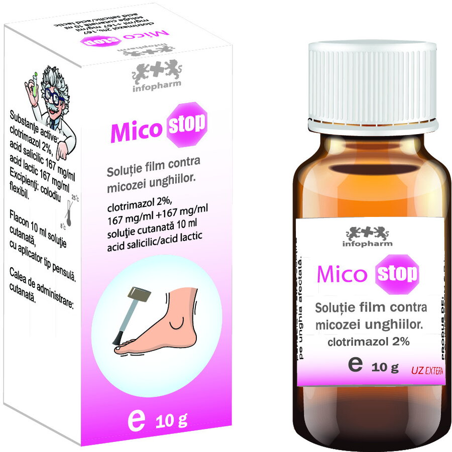 Oferte la MicoStop Solutie Film Contra Micozei Unghiilor 10g