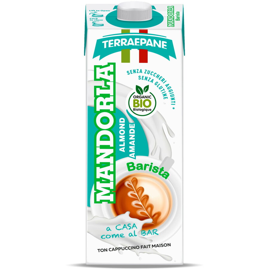 Oferte la Bautura Vegetala Barista din Orez si Migdale fara Gluten Ecologica/Bio 1L
