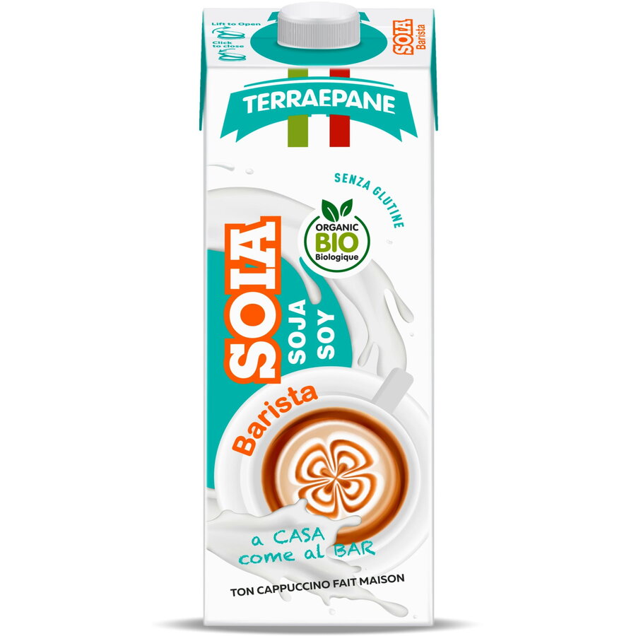 Oferte la Bautura Vegetala Barista din Soia fara Gluten Ecologica/Bio 1L