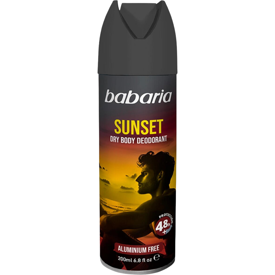 Oferte la Deodorant Spray pentru Barbati Protectie 48h+ fara Aluminiu Sunset 200ml