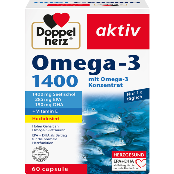 Oferte la Omega 3 Aktiv 1400mg 60cps
