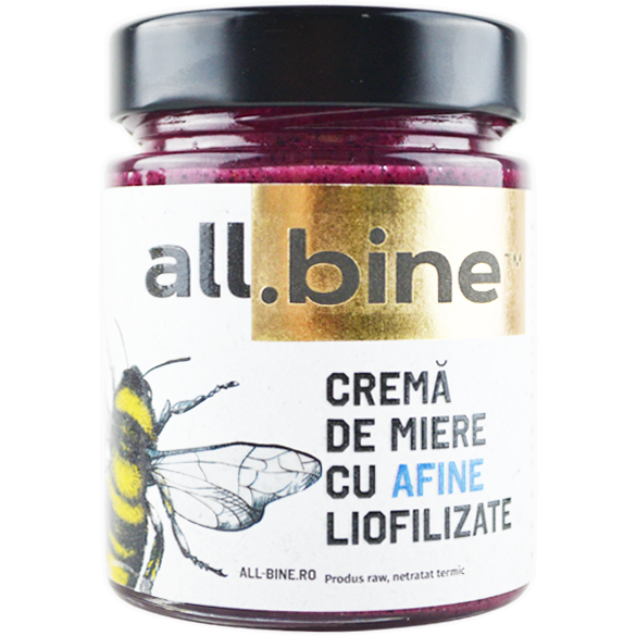 Oferte la Crema de Miere cu Afine Liofilizate 300g