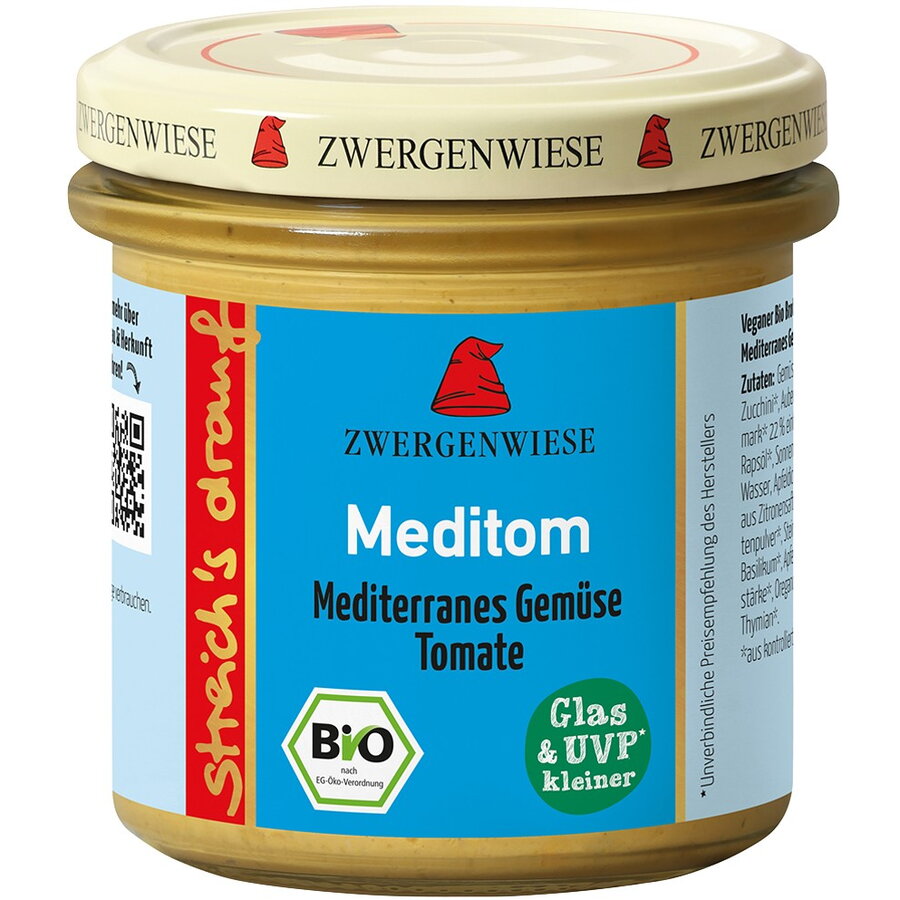 Oferte la Crema Tartinabila cu Legume Mediteraneene si Rosii fara Gluten Ecologica/Bio 135g