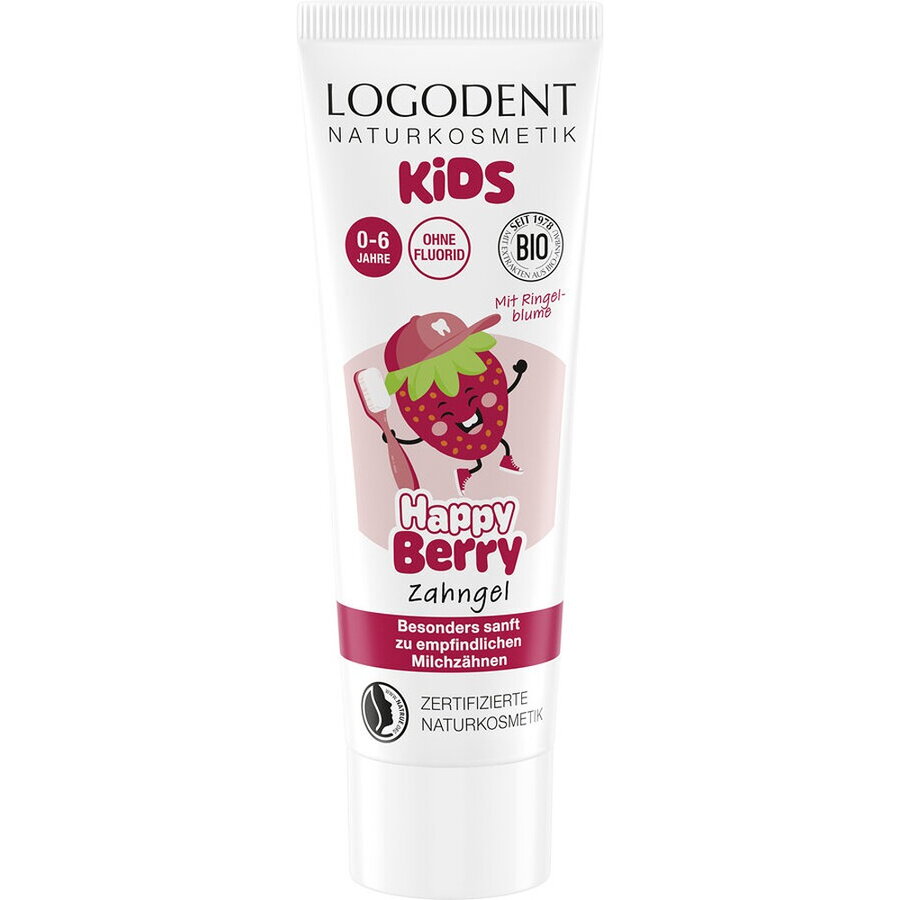 Oferte la Gel Dentar Bio pentru Copii 0-6 Ani cu Capsuni Happy Berry 75ml