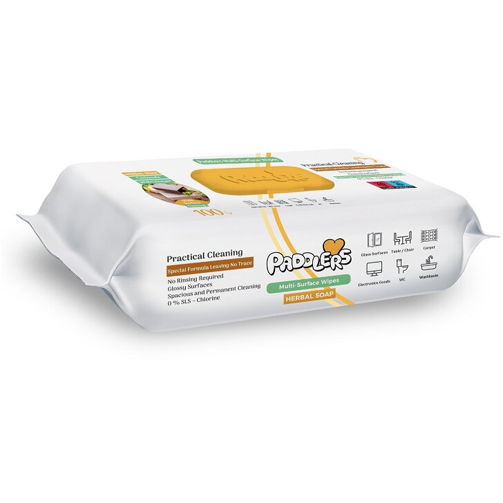 Oferte la Servetele Umede Multisuprafete EasyClean Herbal Soap 100buc