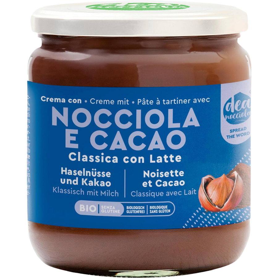 Oferte la Crema Clasica cu Alune de Padure si Lapte fara Gluten Ecologica/Bio 300g