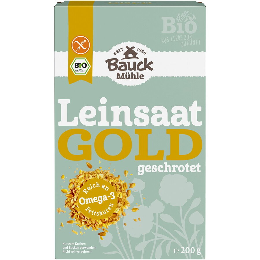 Oferte la Seminte de In Auriu fara Gluten Ecologice/Bio 200g