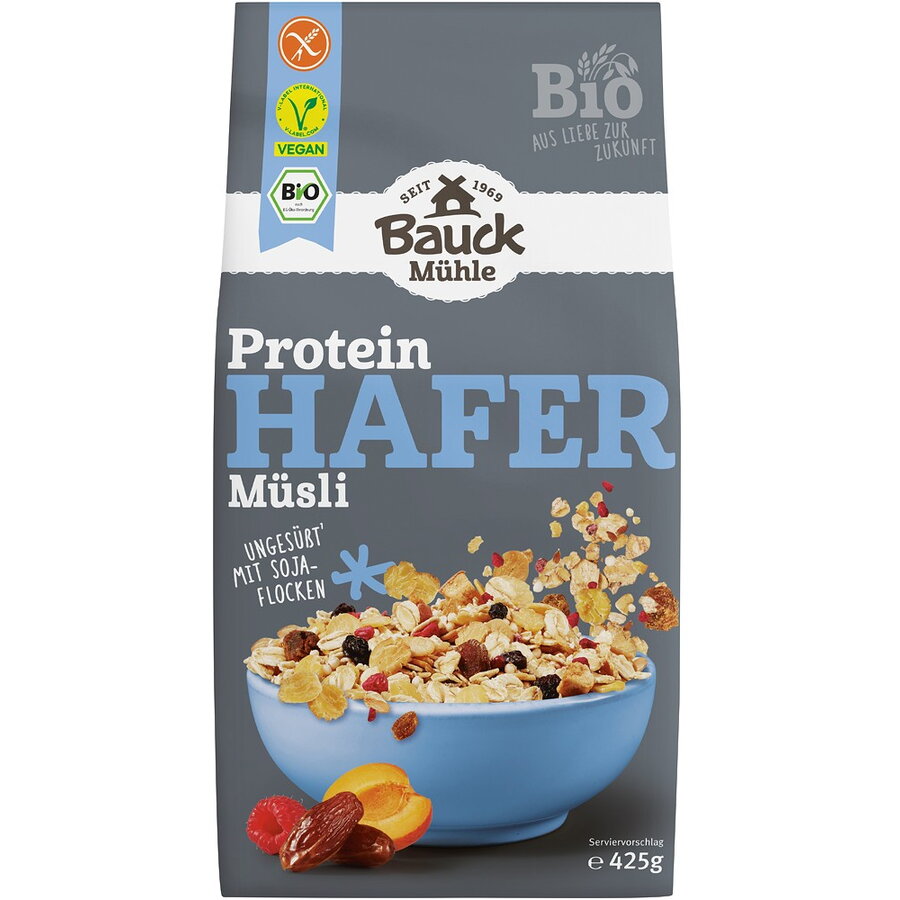 Oferte la Musli Proteic cu Ovaz fara Gluten Ecologic/Bio 425g