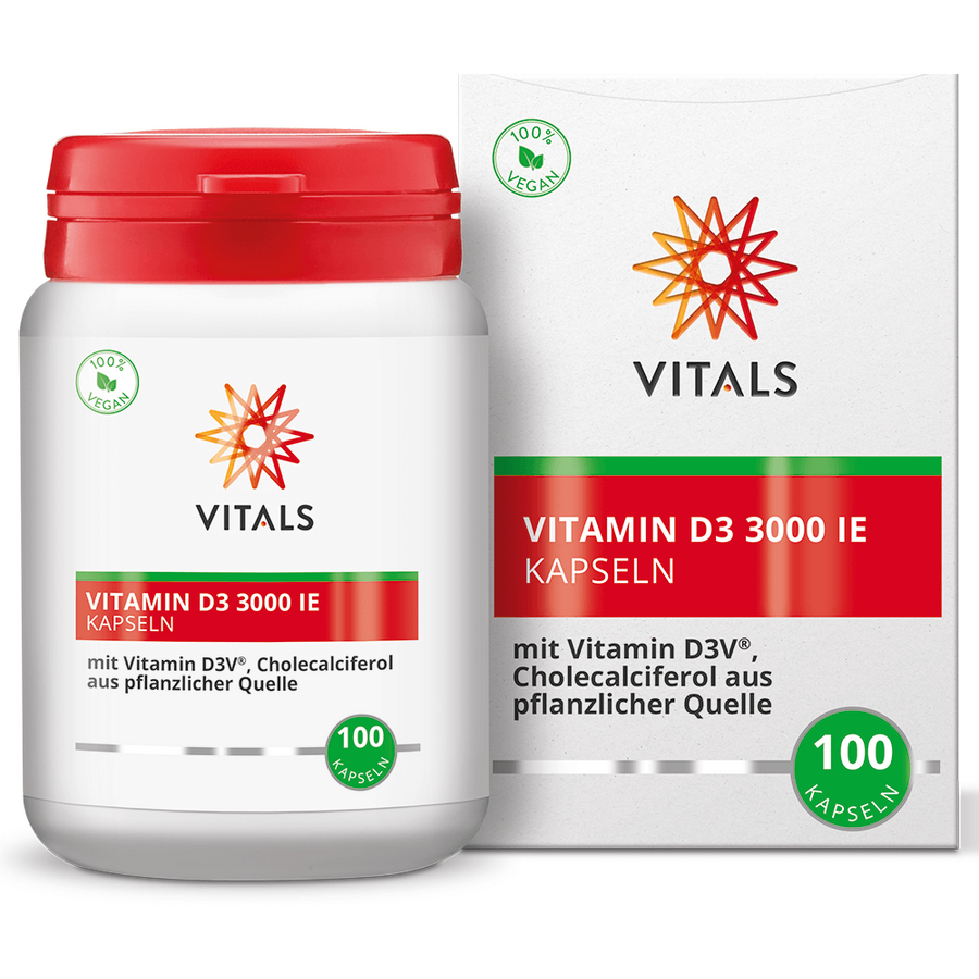 Oferte la Vitamina D3 Vegana 3000UI 100cps