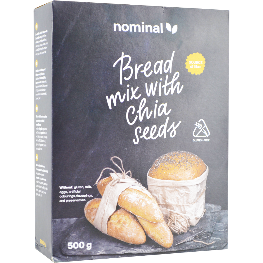 Oferte la Mix pentru Paine cu Seminte de Chia fara Gluten 500g