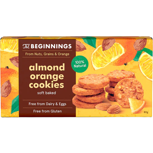 Oferte la Cookies cu Migdale si Portocale fara Gluten 80g