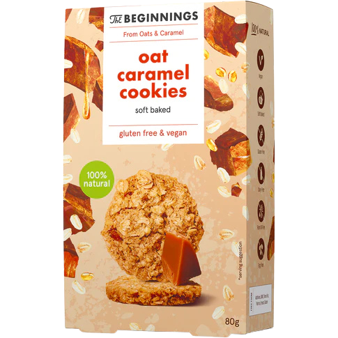 Oferte la Cookies din Ovaz cu Caramel fara Gluten 80g