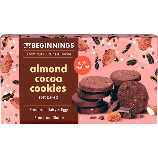 Oferte la Cookies cu Migdale si Cacao fara Gluten 80g