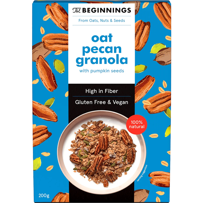 Oferte la Granola cu Ovaz si Nuci Pecan fara Gluten 200g