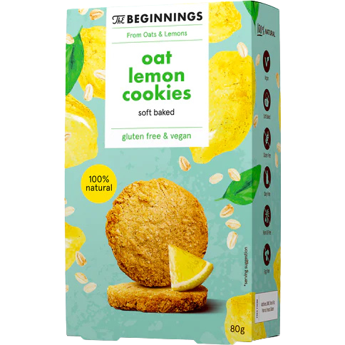 Oferte la Cookies din Ovaz cu Lamaie fara Gluten 80g