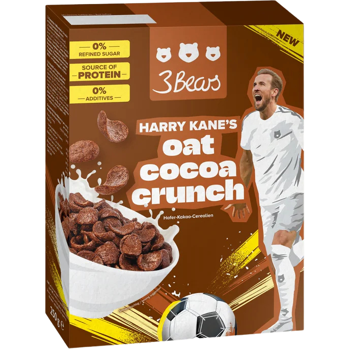 Oferte la Fulgi de Ovaz cu Cacao Harry Kane fara Zahar Adaugat 250g