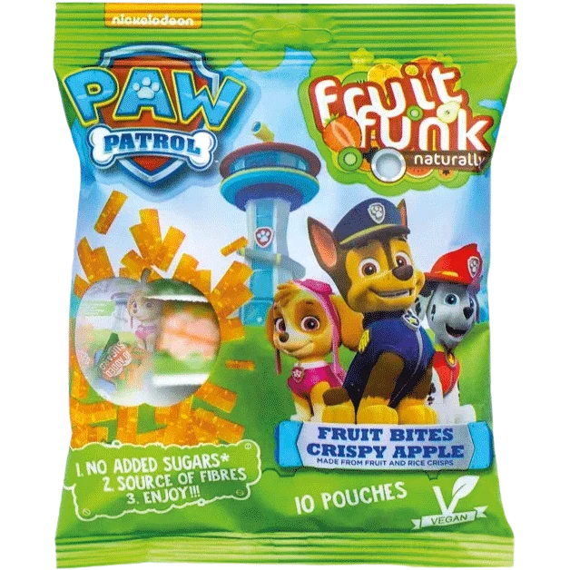 Oferte la Gustare de Fructe cu Mere fara Zahar Adaugat Paw Patrol 10x10g