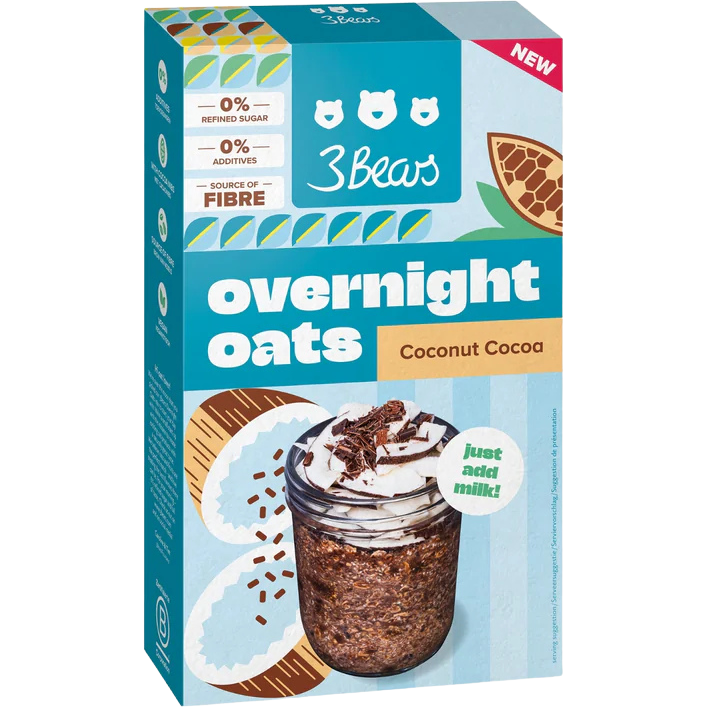 Oferte la Porridge din Ovaz cu Cacao si Cocos fara Zahar Adaugat 400g