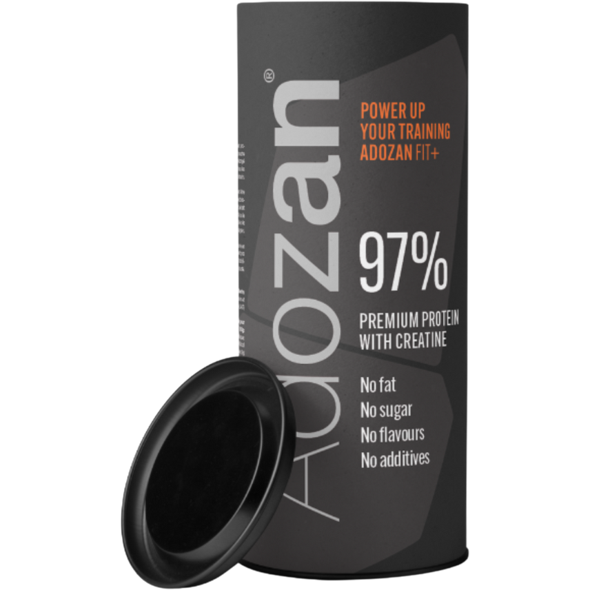 Oferte la Pudra Proteica Fit+ cu Creatina (97% Proteina) fara Aroma 1kg
