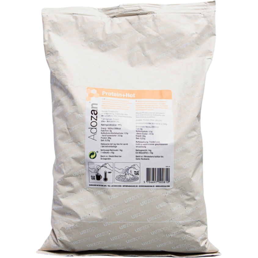 Oferte la Pudra Proteica Termostabila Protein+ Hot (99% Proteina) fara Aroma 1kg