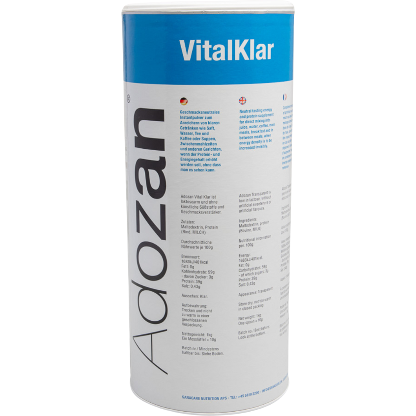 Oferte la Pudra Nutritiva Completa Vital Klar (Transparent) 1kg