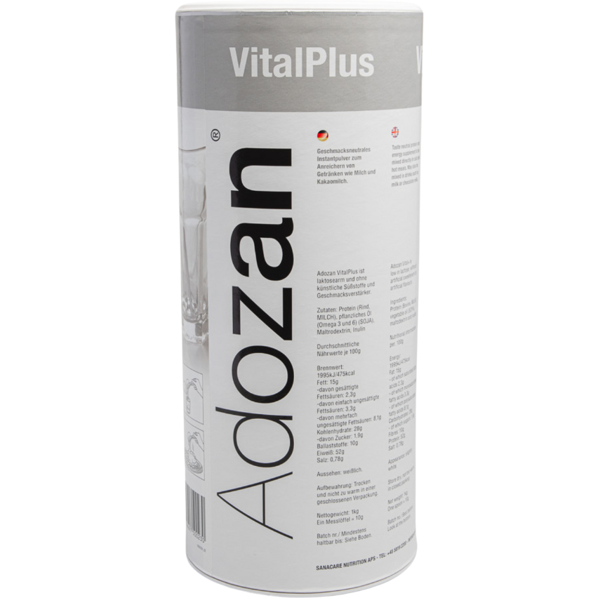 Oferte la Pudra Nutritiva Completa Vital+ cu Fibre si Proteine ​​(Gust Neutru) 1kg