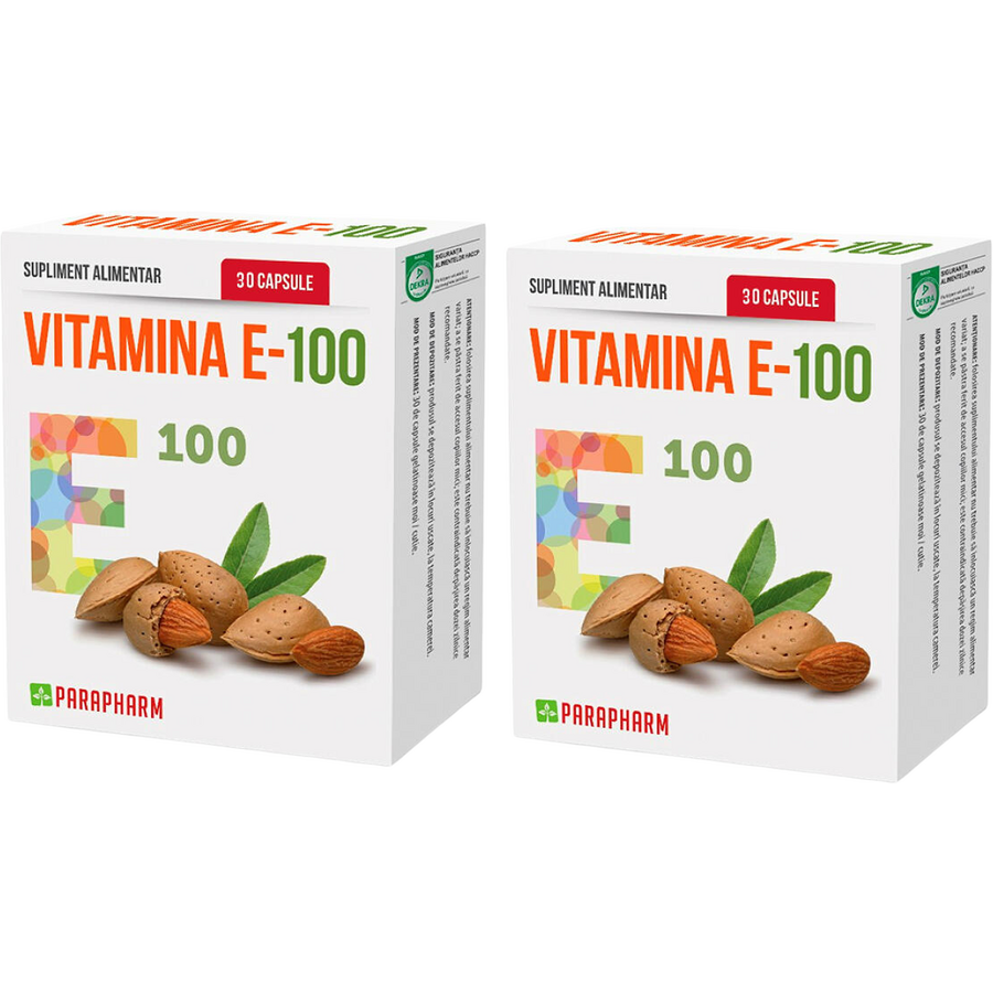 Oferte la Pachet Vitamina E-100 30cps+30cps