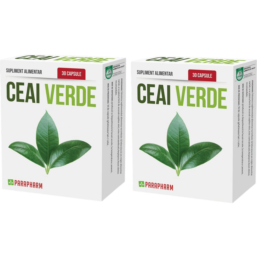 Oferte la Pachet Ceai Verde 30cps+30cps