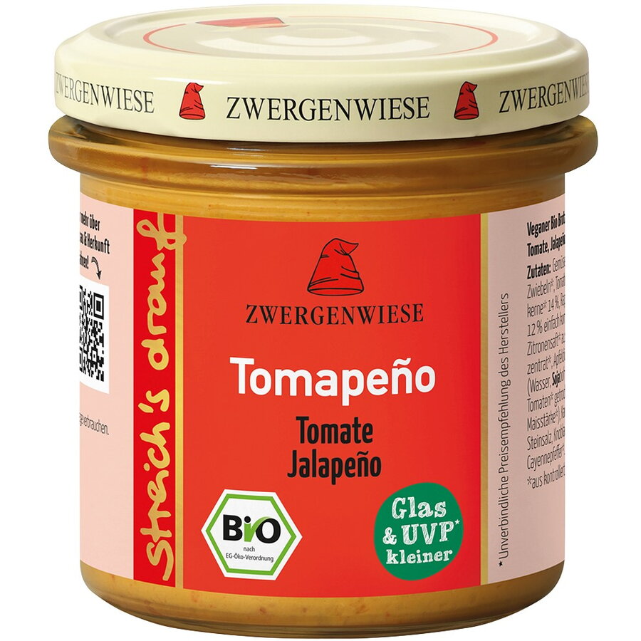 Oferte la Crema Tartinabila cu Rosii si Ardei Jalapeno fara Gluten Ecologica/Bio 135g