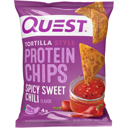 Oferte la Chips-uri Proteice cu Aroma de Spicy Sweet Chilli 32g