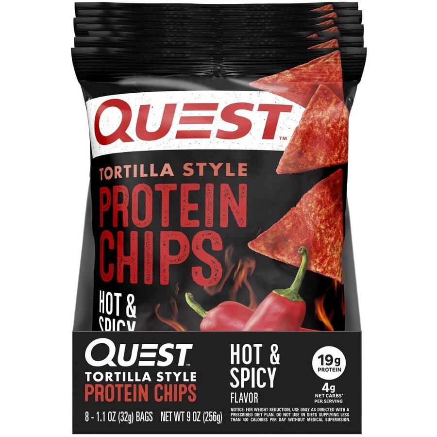 Oferte la Chips-uri Proteice cu Aroma Picanta 32g