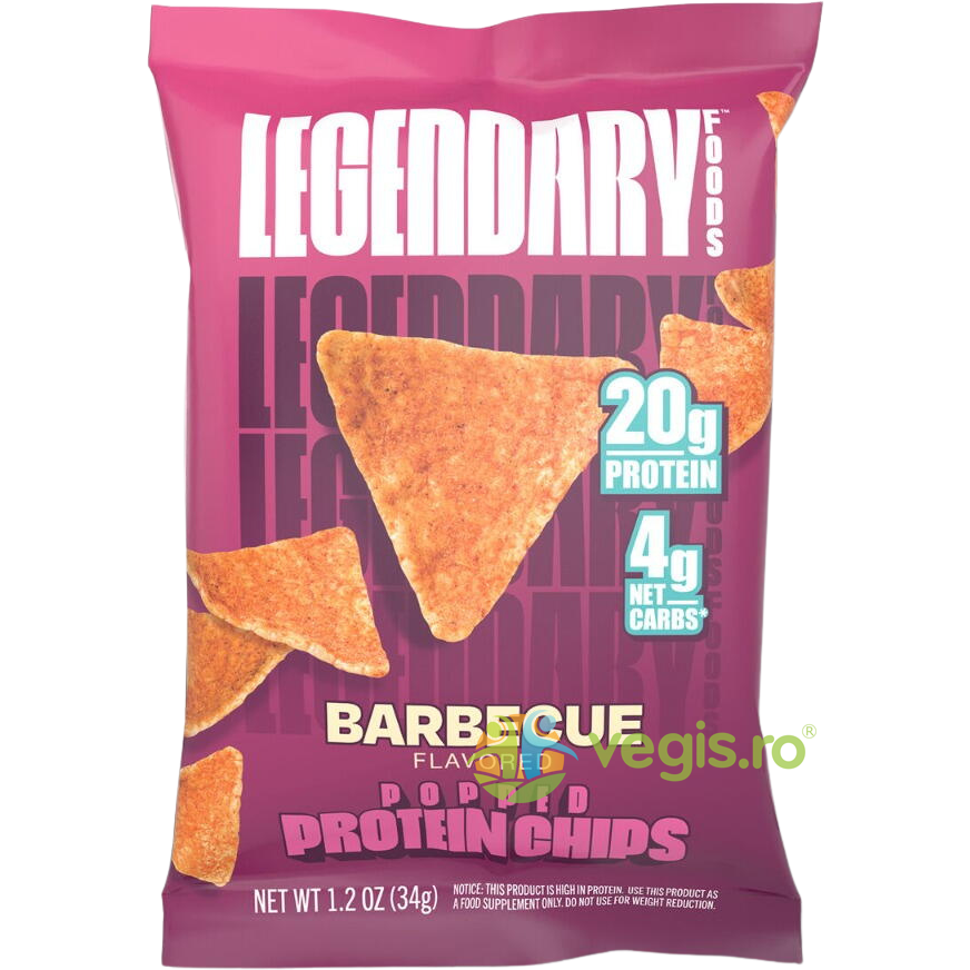 Oferte la Chips-uri Proteice cu Aroma de Barbeque 34g