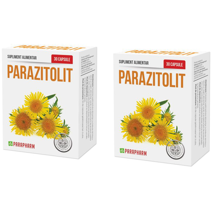 Oferte la Pachet Parazitolit 30cps + 30cps