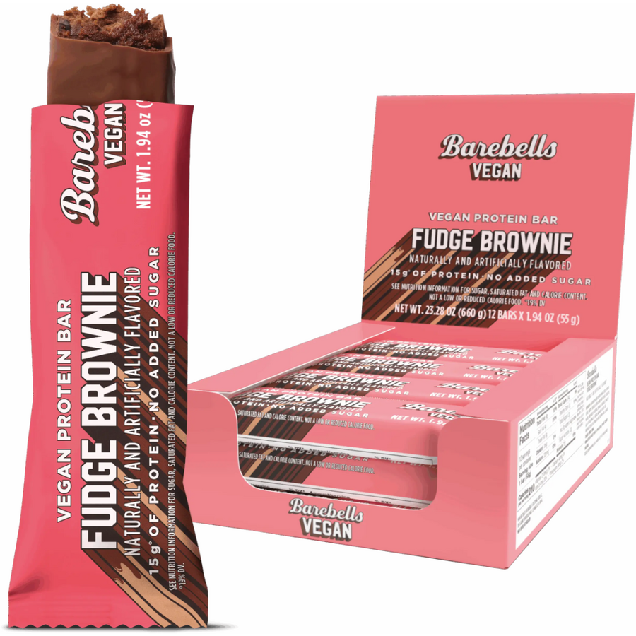 Oferte la Baton Proteic cu Aroma de Fudge Brownie fara Zahar Adaugat 55g