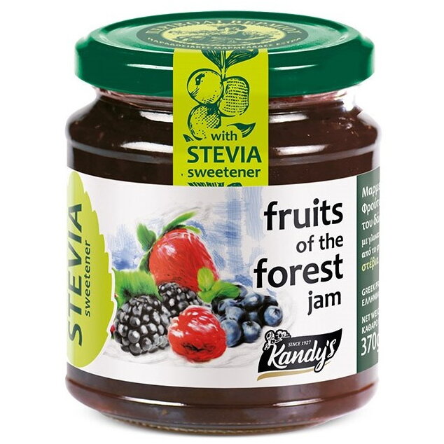 Oferte la Gem de Fructe de Padure cu Stevie fara Zahar Adaugat 370g