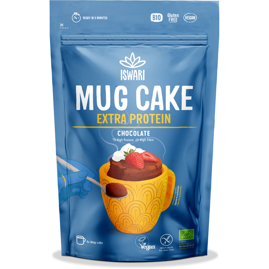 Oferte la Prajitura cu Ciocolata si Extra Proteine sub Forma de Pulbere fara Gluten Ecologica/Bio 200g