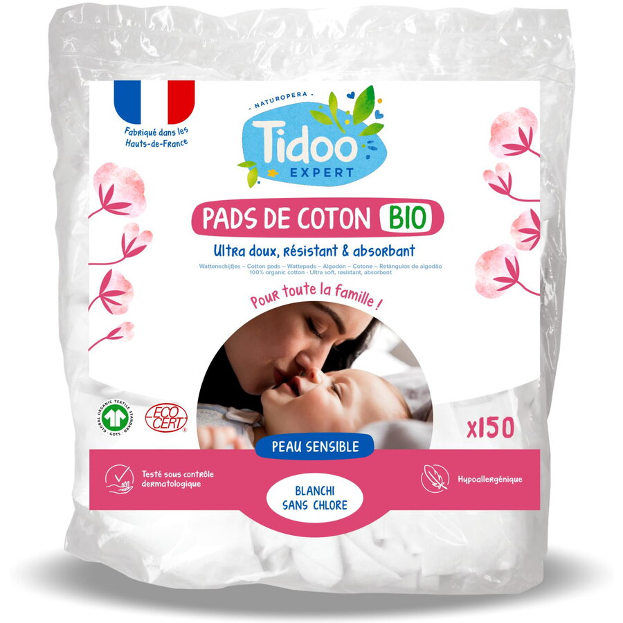 Oferte la Dischete Bio din Bumbac Dreptunghiulare pentru Intreaga Familie 150buc