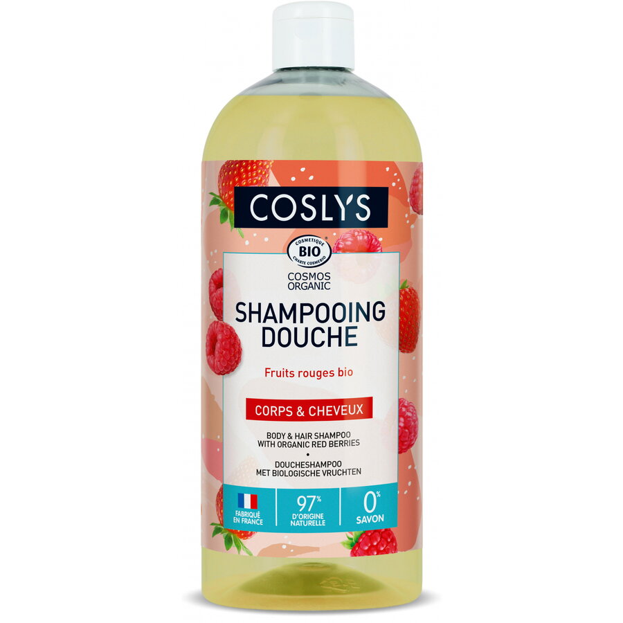 Oferte la Gel de Dus si Sampon Bio cu Fructe de Padure Format Maxi 1L