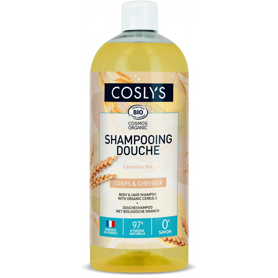 Oferte la Gel de Dus si Sampon Bio cu Cereale Format Mare 1L