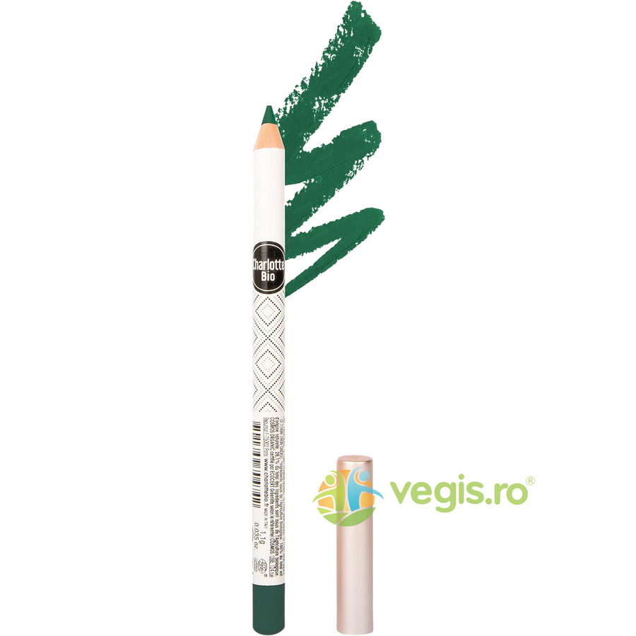 Oferte la Creion Contur Ochi Verde cu Efect de Lunga Durata cu Jojoba si Ceara Vegetala 1.1g