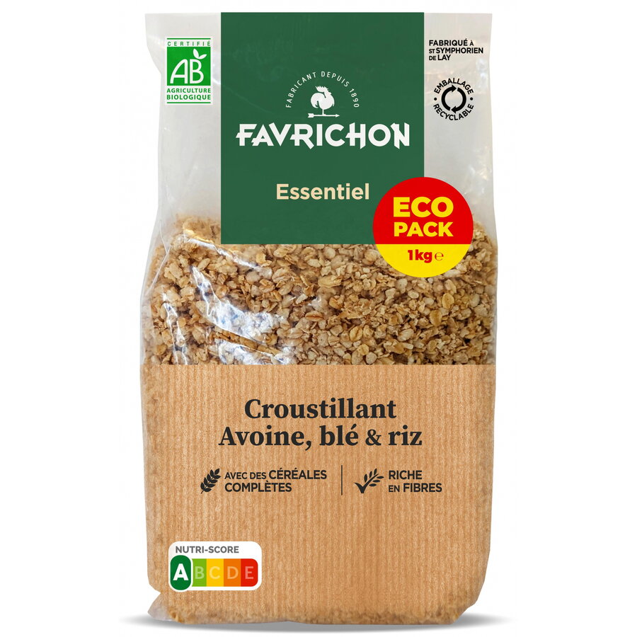 Oferte la Musli Crocant cu Cereale Integrale Ecologic/Bio 1kg