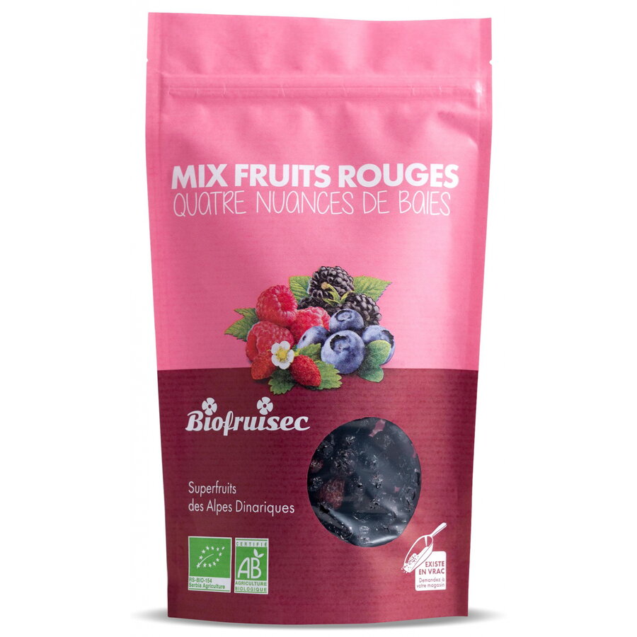 Oferte la Mix de Fructe de Padure din Alpii Dinarici fara Zahar Adaugat Ecologic/Bio 100g