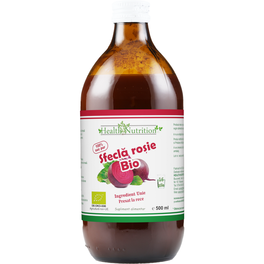 Oferte la Sfecla Rosie Suc 100% Pur Ecologic/Bio 500ml