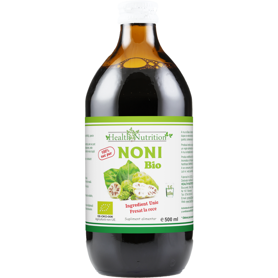 Oferte la Noni Suc 100% Pur Ecologic/Bio 500ml