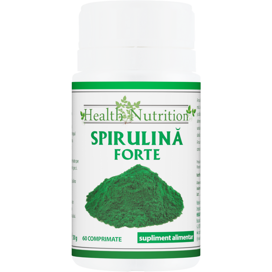 Oferte la Spirulina Forte 500mg 60cpr