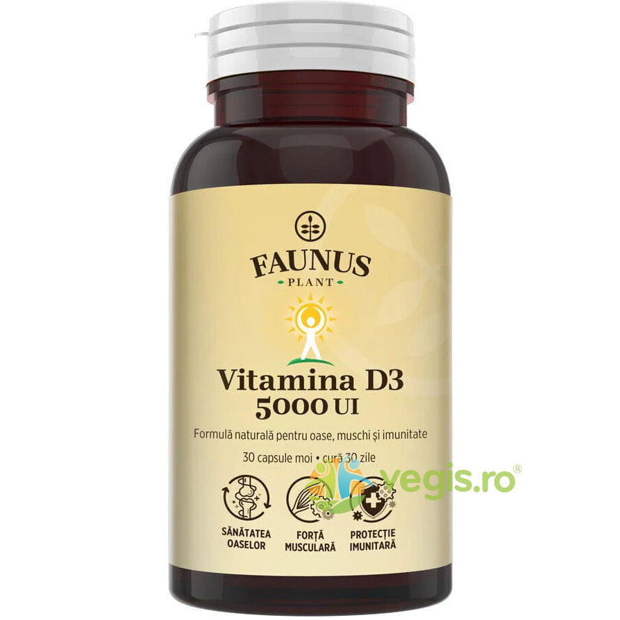 Oferte la Vitamina D3 5000 UI 30cps