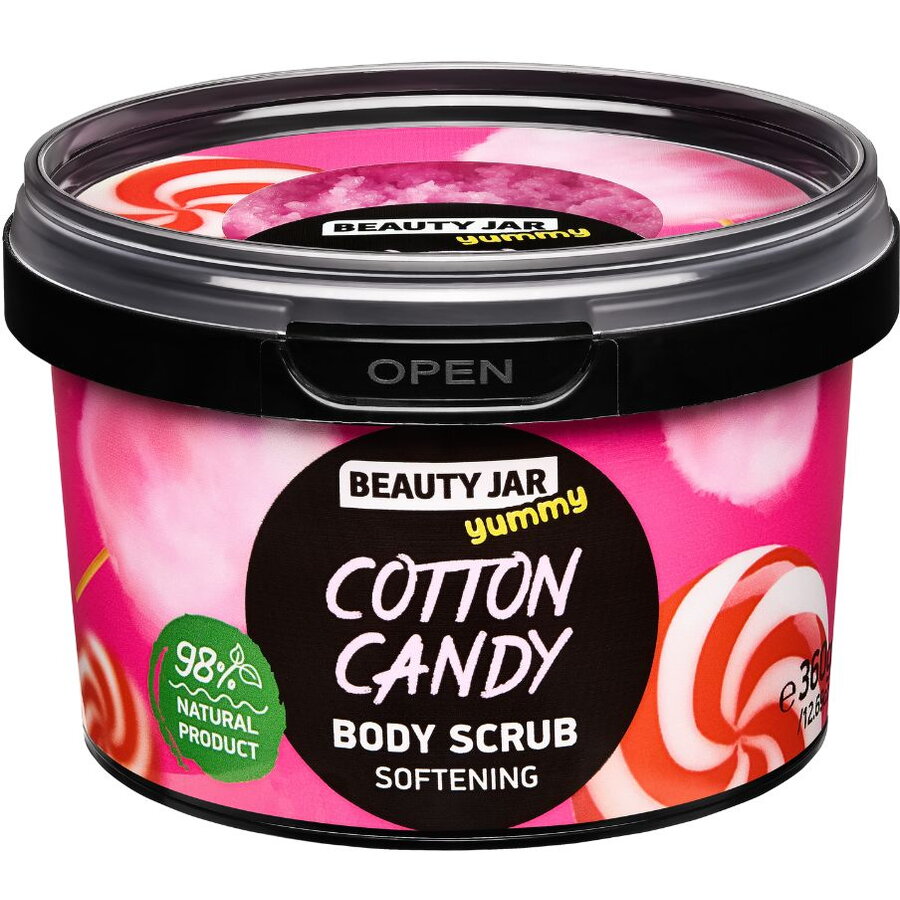 Oferte la Scrub pentru Corp cu Efect de Catifelare Yummy Cotton Candy 360g