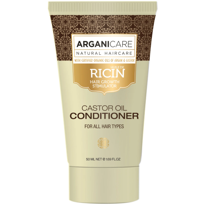 Oferte la Balsam pentru Stimularea Cresterii Parului cu Ulei de Ricin pentru Toate Tipurile de Par Travel Size 50ml