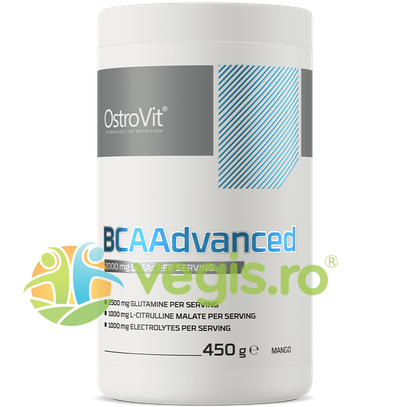 Oferte la Aminoacizi BCAAdvanced cu Aroma de Mango 450g